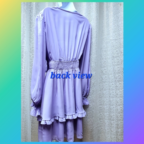 Sassy Tiered Swing Mini Skater Dress - Picture 6 of 9